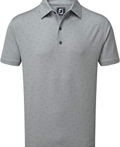 Footjoy Smooth Pique Print Polo Hombre
