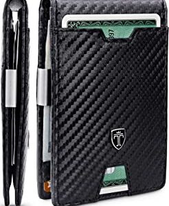 TRAVANDO Cartera con Pinza para Billetes